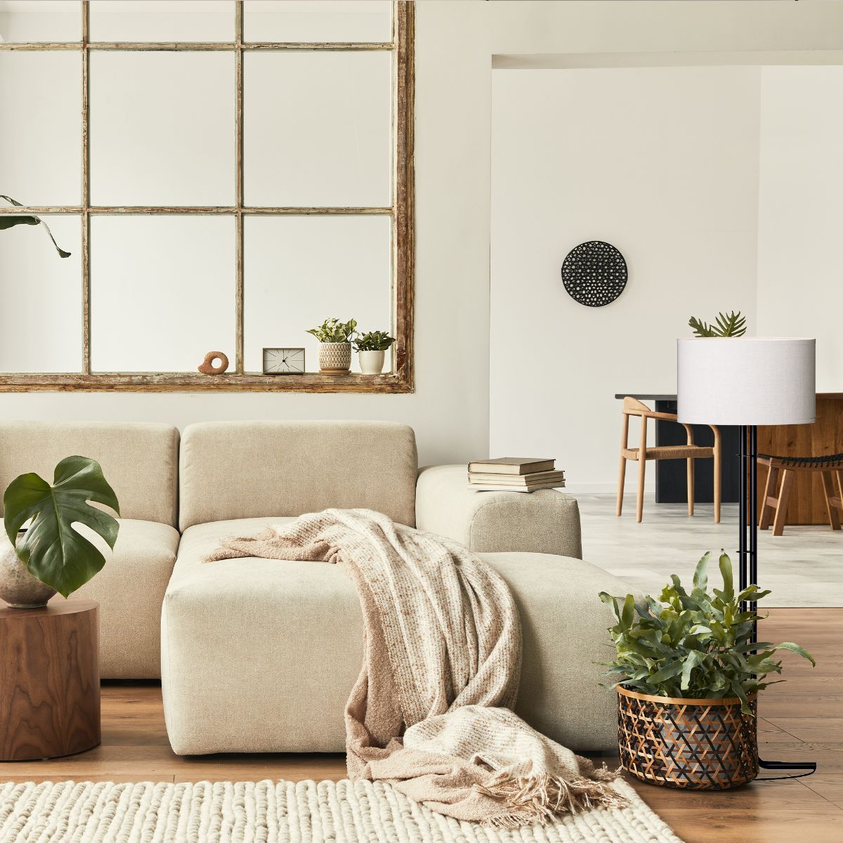 Classic Elegance 62 in. Floor Lamp with Cylindrical Shade - Warm Ambient Lighting thumbnail 5