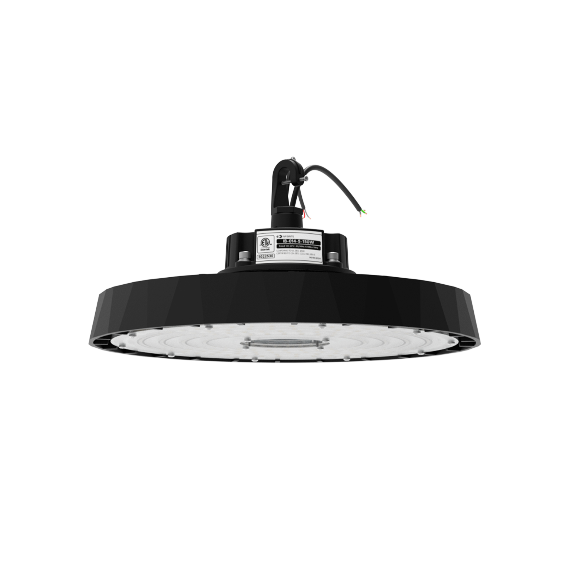 UFO LED High Bay Light, 150W 24,000LM, 5000K Daylight, 0-10V Dimmable, ETL Listed thumbnail 8