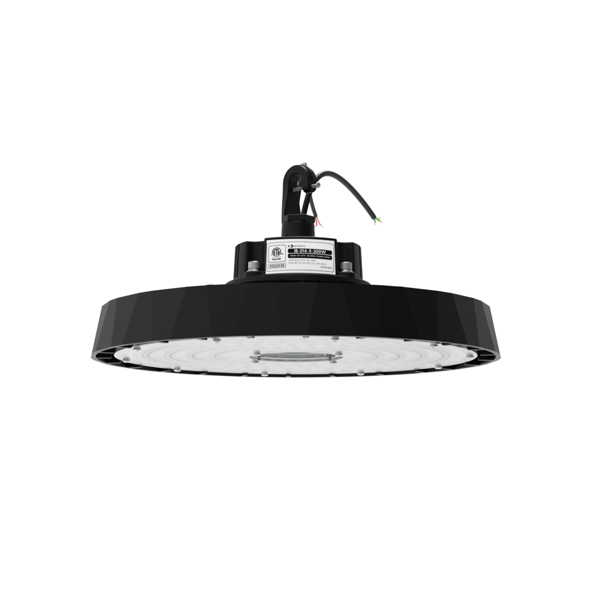 UFO LED High Bay Light, 200W 32,000LM, 5000K Daylight, 0-10V Dimmable, ETL Listed thumbnail 8