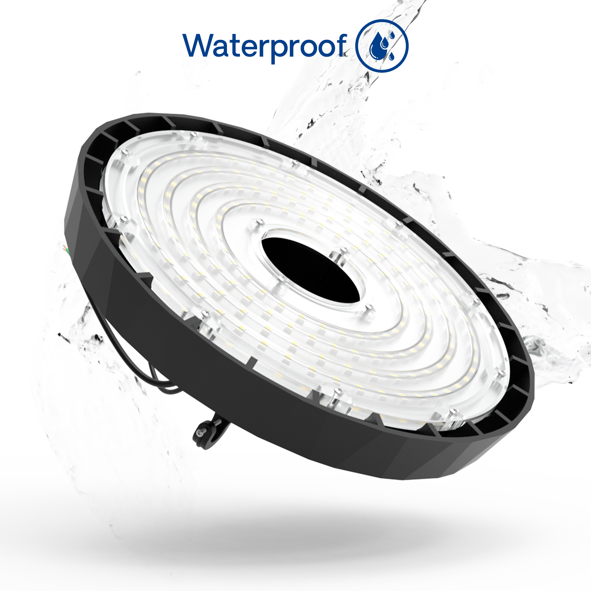 UFO LED High Bay Light, 240W 38,400LM, 5000K Daylight, 0-10V Dimmable, ETL Listed