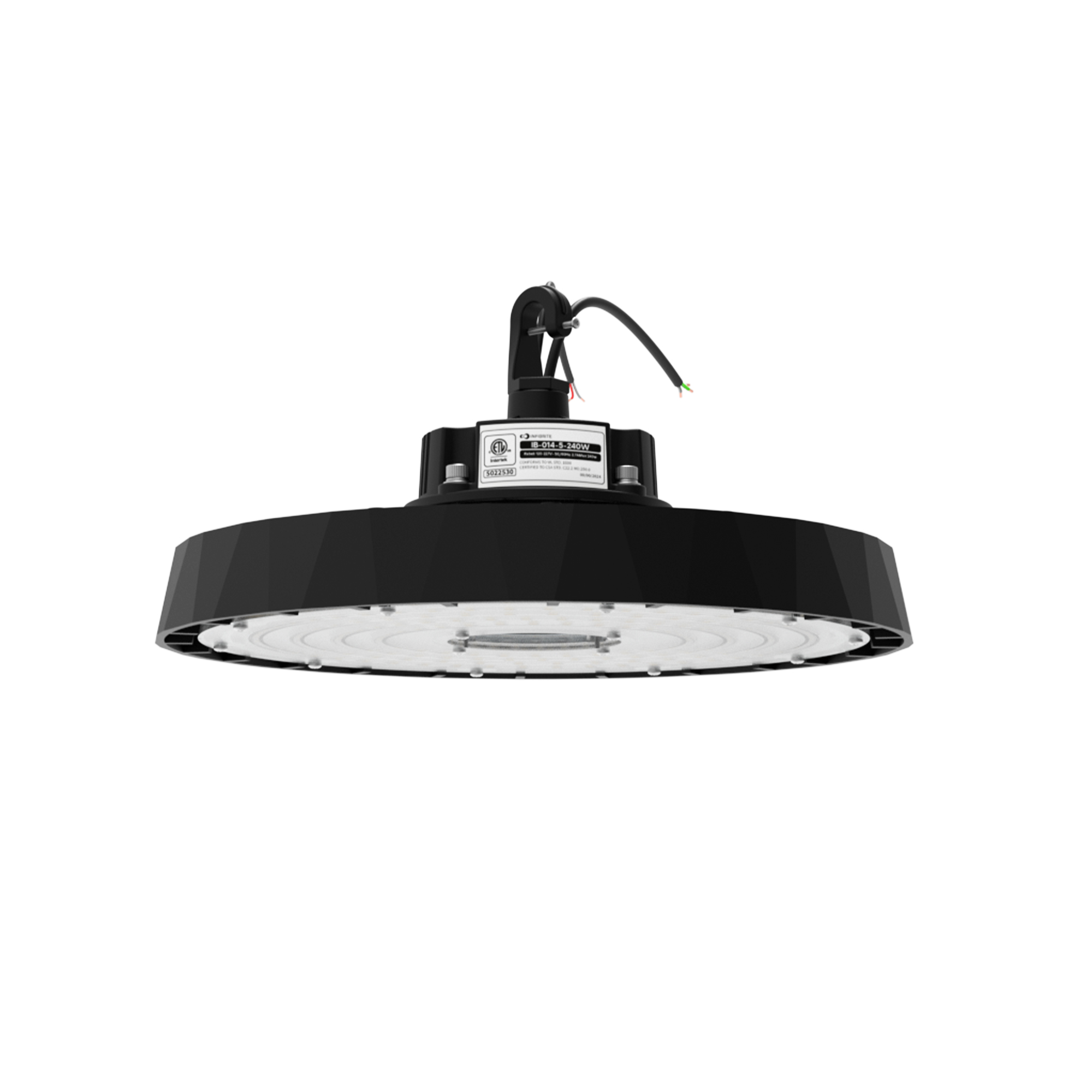 UFO LED High Bay Light, 240W 38,400LM, 5000K Daylight, 0-10V Dimmable, ETL Listed thumbnail 5