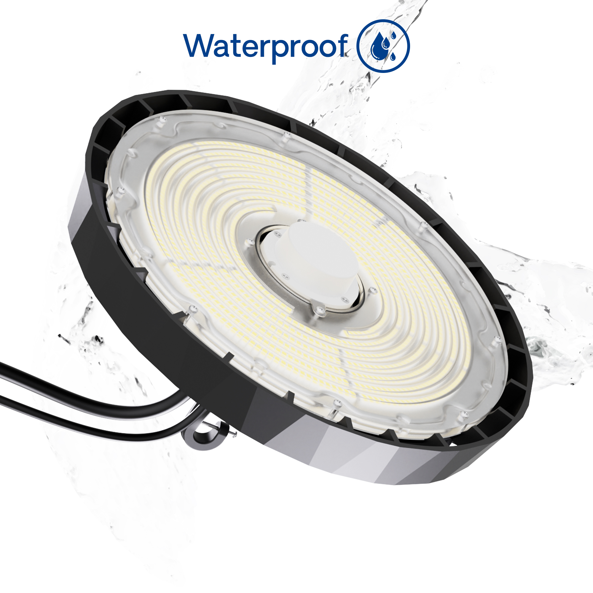 UFO LED High Bay Light, 150/200/240W 40,000LM, 5000K Daylight, 0-10V Dimmable, ETL Listed thumbnail 5