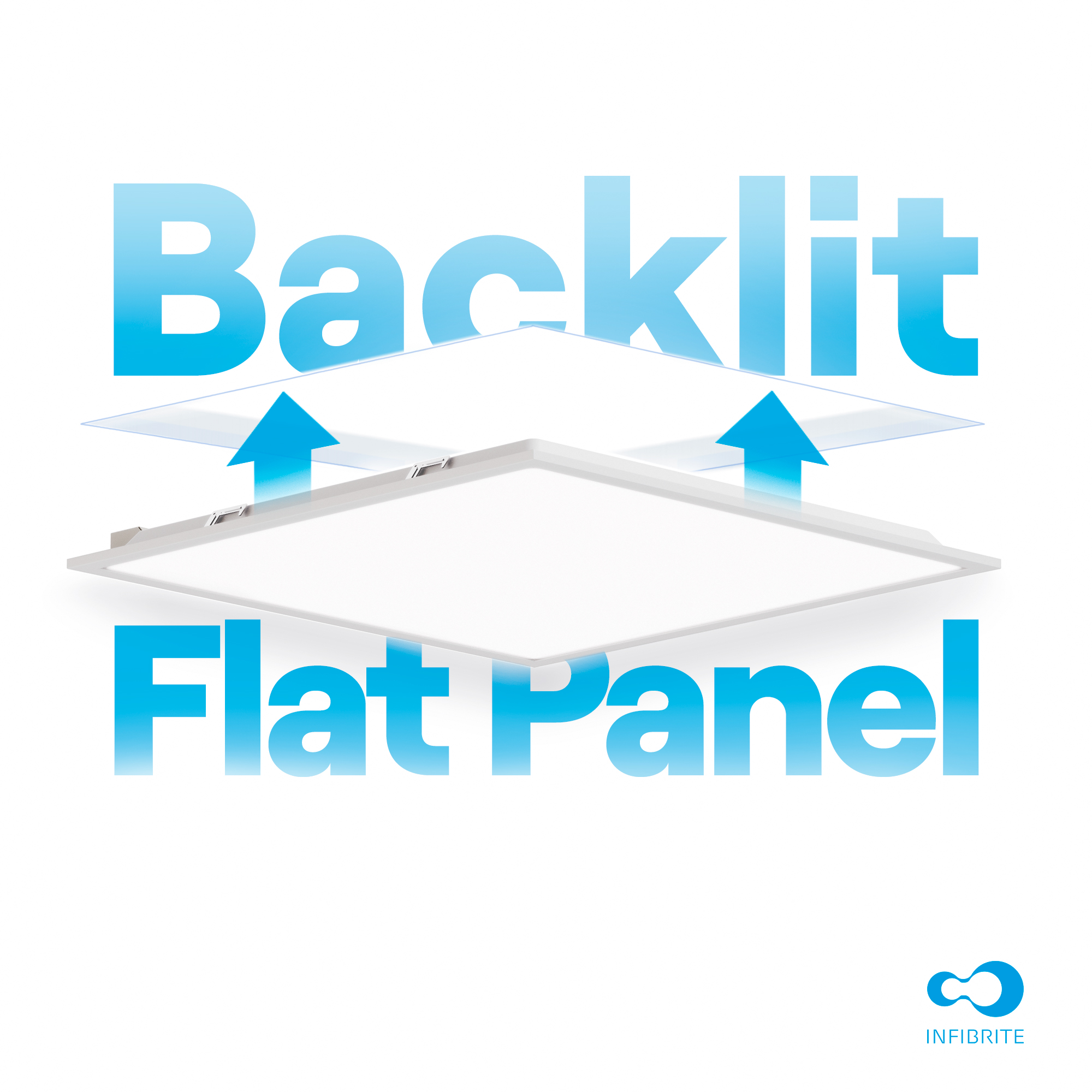 2x2 LED Backlit Panel Light, 25W/34W/42W 3,900/5,200/6,500LM, 3CCT Selectable, 0-10V Dimmable, ETL, FCC, Energy Star, (4 Pack)