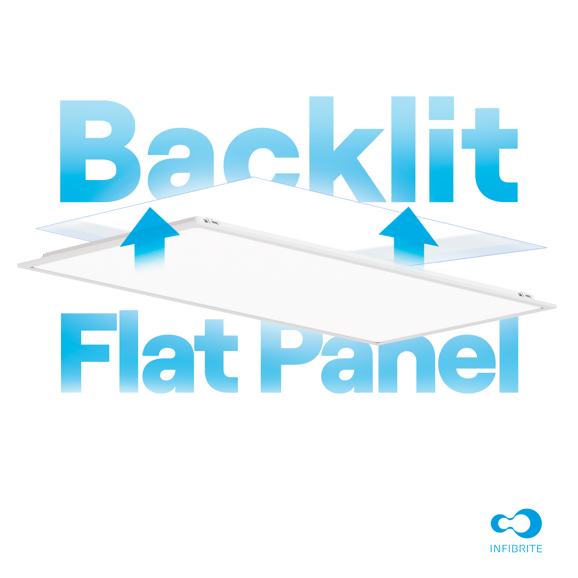 2x4 LED Backlit Panel Light, 35W/45W/56W 5,200/6,500/7,800LM, 5000K Daylight, 0-10V Dimmable, ETL, FCC, Energy Star, (4 Pack)