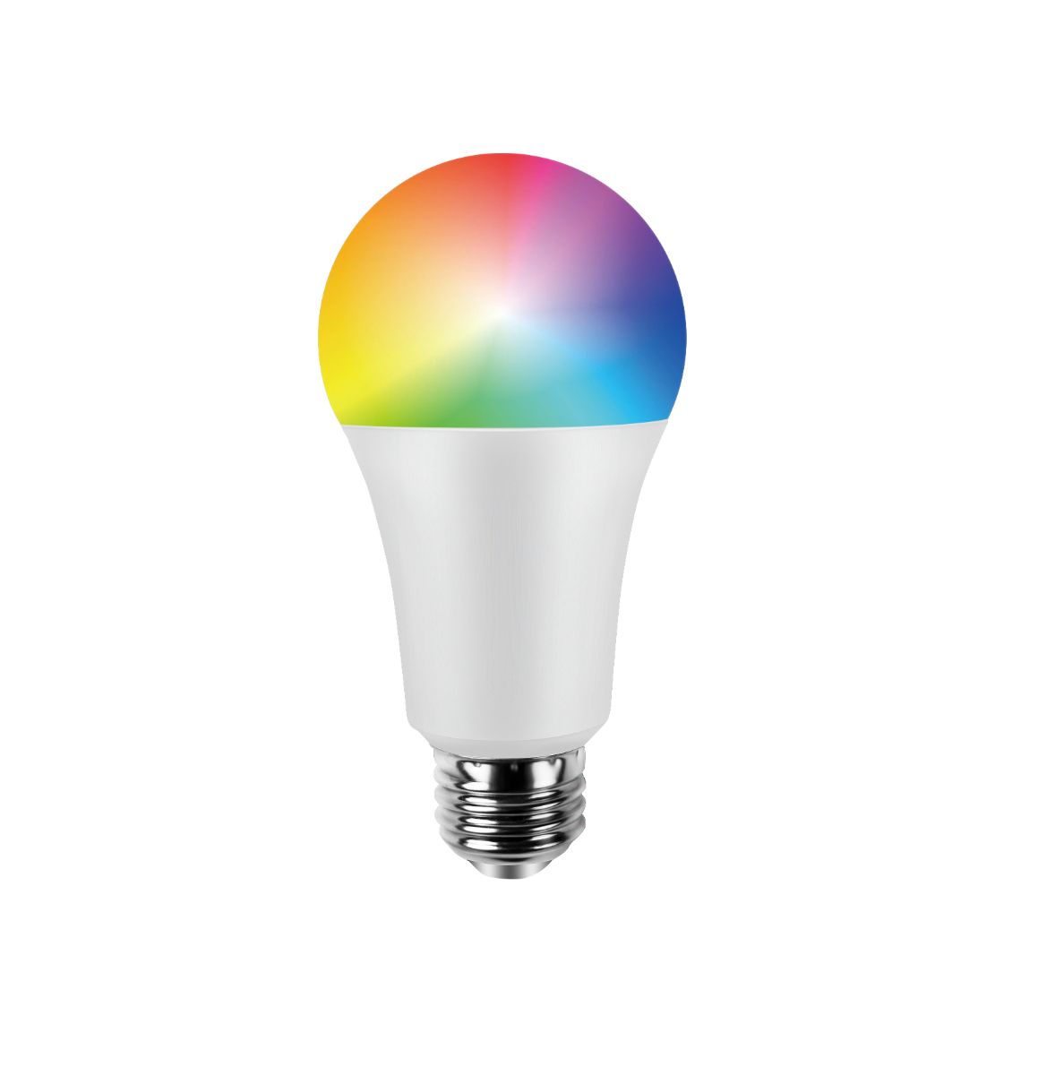 A19 WiFi Smart LED Bulb, 8W 800LM, WiFi Smart RGBCW, Alexa / Google / Siri Compatible, (2 Pack)
