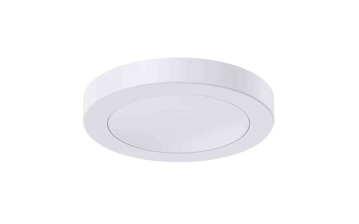 Surface Mount LED Ceiling Light, 10W 800LM, 5CCT Selectable, Wet Rated, Triac Dimmable, ETL, FCC, Energy Star