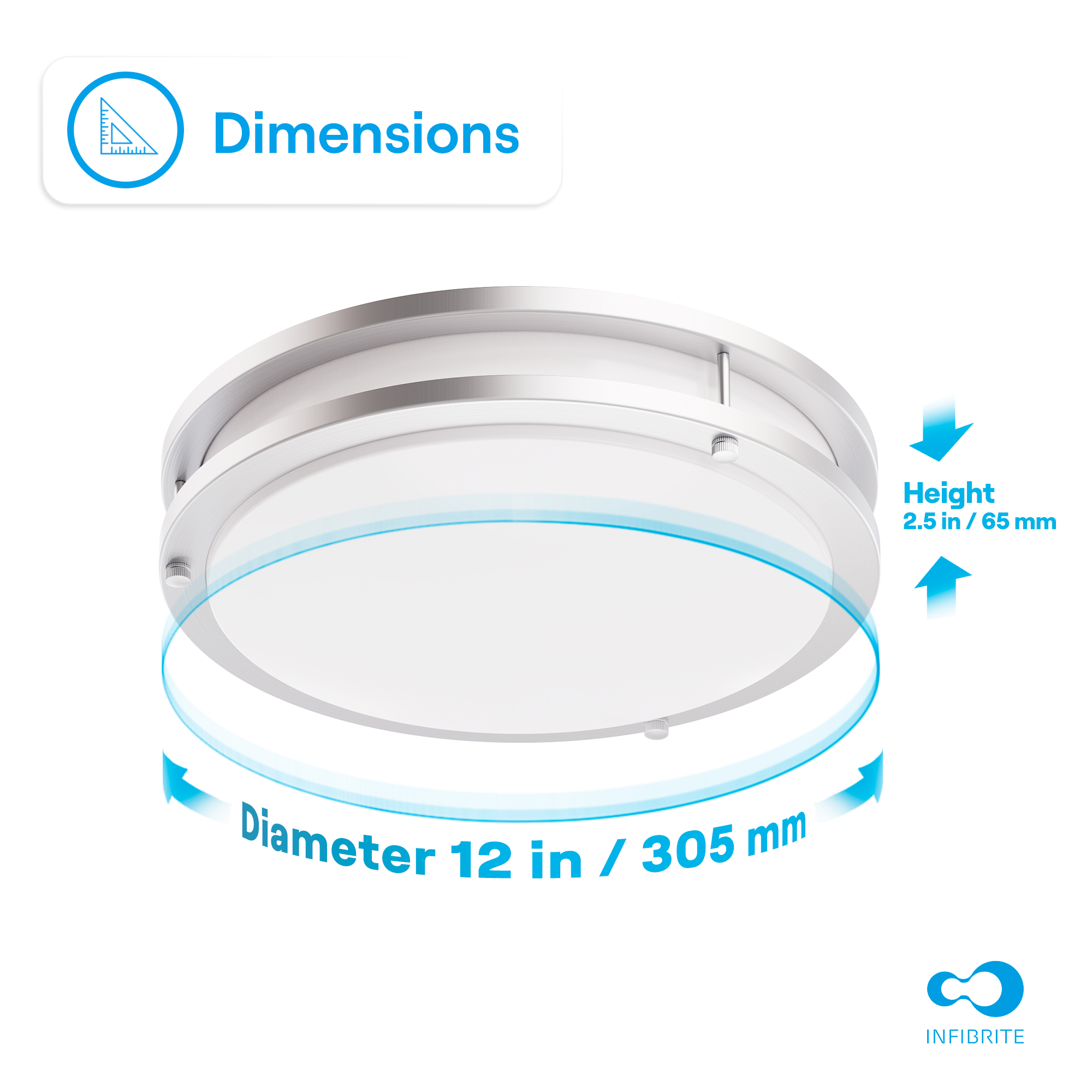 16.0W LED Recessed Downlight, 5CCT (2700K/3000K/3500K/4000K/5000K), ETL Listed thumbnail 8